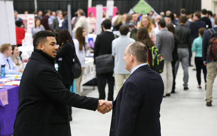 Career and Internship Fair Connects Students with Employers Curry College